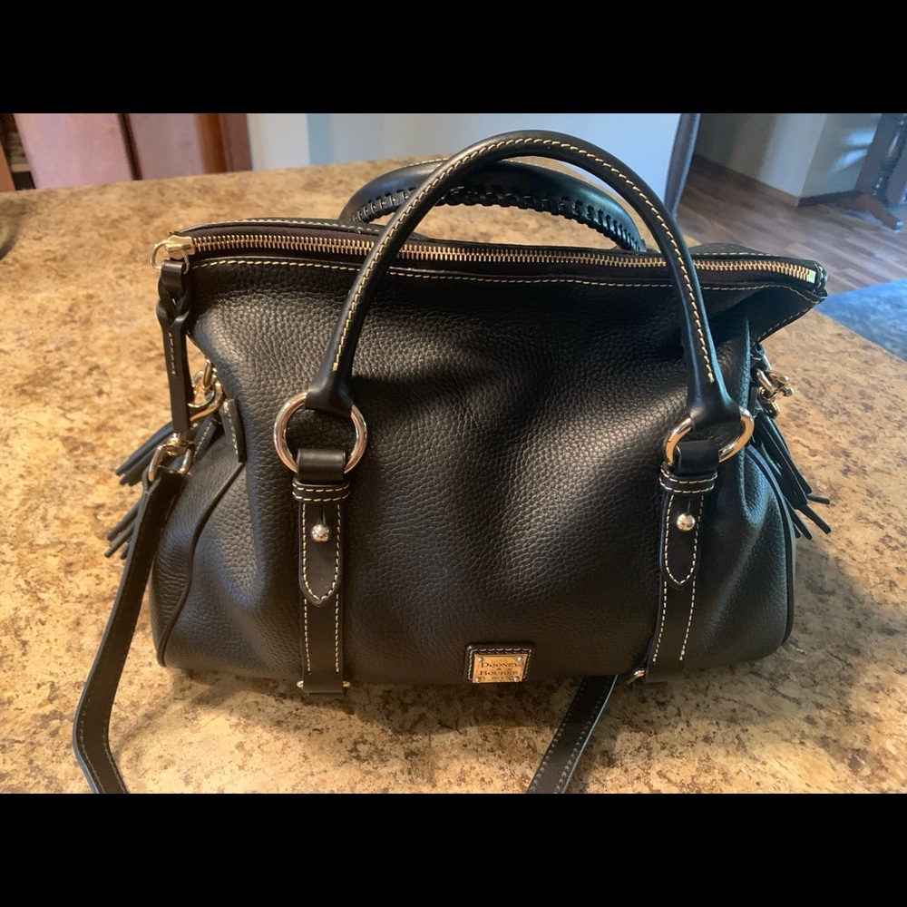 Dooney and Bourke leather medium satchel